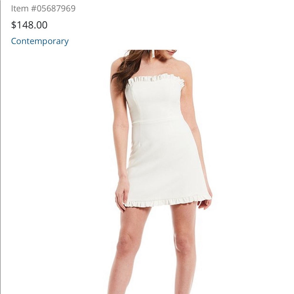 French Connection Ruffle Dress